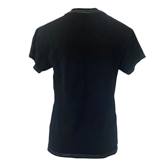 Ramones Band Names Hey Ho T-Shirt in Black Size Small - Picture 3 of 5